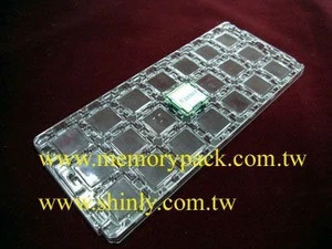intel amd cpu processor tray esd tray package blister clamshell box antistatic conductive
