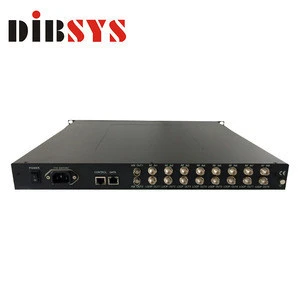 (IRD1218) broadcast equipment Satellite to iptv gateway to wowza,ffmpeg and xtream code software transcoding