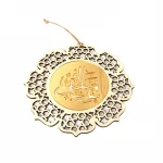 Islam Eid Ramadan Mubarak DIY Lantern Hollow Decorations Wreath Wooden Pendant Wedding And Party Decoration