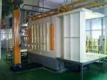 ISO Factory Made Automatic Powder Coating Booth Aluminum Powder Coating Machine for Metal