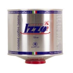 Izzo Silver 1 kg Roasted Arabica Coffee Beans in tin for Italian Espresso