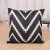 Import Jacquard Geometric Links Accent Decorative Throw Pillow Covers Cushion Case Multicolor Pillow Case from China