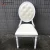 Import JC-LC01 Hotel furniture wholesale luxury aluminum dining chair louis wedding banquet stacking chair from China