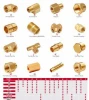JH1413 pipe fitting brass cw617n brass fittings generic fitting