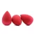 JLY new style of hot silicone sponge puff for makeup foundation applicator 3D silicone coating make up sponges