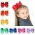 Import Kids Mini Hair Clips Bow Hairgrips Sweet Girls Solid Colorful Headbands Salon Hairpins Hair Styling Toolne Hairpins from China