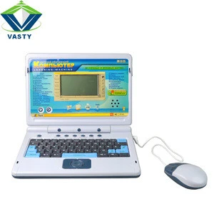 Kids Russian languages learning machine laptop toy