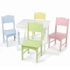Kids wooden table and chair set furniture childrens study table and chair