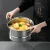 Import Kitchen appliances industrial steamer cookware 3 tier stainless steel cooking pot with bakelite handle from China
