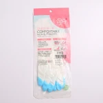 Kitchen dishiwashing latex hand gloves dishes washing household cleaning gloves