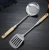 Import Kitchen Utensil Set 6 pcs Premium Cooking tools with wood Handles Pasta fork, Soup Ladle, Turner, Slotted Turner from China