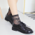 Import Korean Popular New Print Tulle Glitter with Pearl Women Loose Princess Socks from China