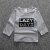 Import Korean T-shirts Clothes Kids Boys Long Sleeve Letter Printed T-shirt from China