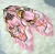Import KTFL8022 Digital print logo lady 90*90 multicolor 100% real silk scarf from China