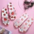 Import Ladies Slides Summer New Fashion Pineapple PVC Fruit Womens Slippers from China