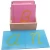 Import Language teaching aids pink blue sandpaper letter card infant material montessori wooden sensory toy from China