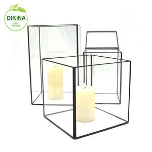Lantern design use the traditional bamboo craft in a modern function ~@ garden candle holder mini Moroccan bamboo lantern