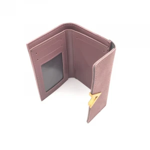 Latest 2020 Korean Students Simple Square Casual Solid short small leather card wallet holders