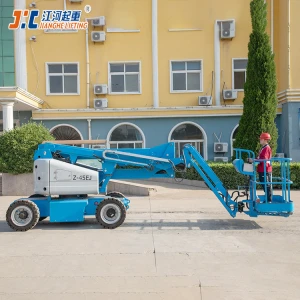 Leased Z-45E Self Propelled 18m Self-propelled Boom Lift Articulated Boom Lift