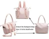 Leather Diaper Bag Backpack Insulated Bag Shoulder Diaper Bag