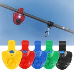 LED Light Fishing Alarms Clip-on Fishing Line Gear Alert Indicator Buffer Portable Carp Bite Alarm Fishing Rod Alarm Supplies