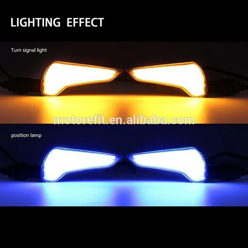 LED Light Motorcycle Flasher Turn Signal indicators for  Honda CBR250R CBR1000RR