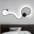 Import Led Post Modern Mount Home Hallway Iron Tv Background Modern Wall Led Lamp Wall Mount from China