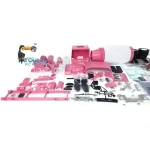 Lesu Metal Rc Concrete Car 1/14 6X6 Radio Controlled Mixer Truck Models For Toucan Cars Lights Sounds Thzh1319