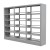 Import Library Furniture steel  book shelf for sale from China