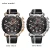 Import LIGE Men Watch  Military Wrist watch Men Black Leather Analog Quartz Waterproof Watches for sport from China