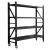 Import Light Duty 4 Layer Adjustable Metal Shelf Warehouse Shelving Unit Garage Storage Rack with wheels from China