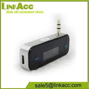 LKCL1 FM transmitter 3.5mm portable car transmitter Car MP3 player