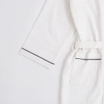 Long High Quality Soft Kimono Collar Bathrobe For Hotel