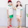 Lovely Girls Boys Summer Short Sleeve Set kids t shirt + shorts 2 pieces sets childrens clothing sets tee + short pants outfits