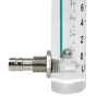 low cost short Acrylic adjustable air flow meter rotameter gas flowmeter