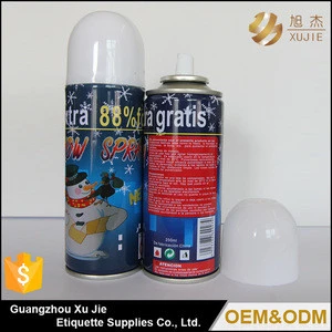 LOW MOQ 2018 party Christmas snow window decoration spray snow bottle painting