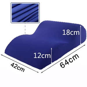 Low price new design ergonomic memory foam leg knee pillow