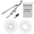 Import LULAND Quality Compass, Linear Ruler Protractor 7 Piece Geometry School Set from China