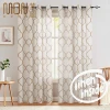 Luxury curtain ready made 2020 New design Linen curtain  for flat window