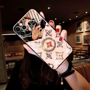 Luxury electroplate Mirror diamond silicone bling phone case wholesale shock proof camera protection cover for iPhone 1112 13