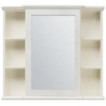 Luxury vanity bathroom solid wood cabinet classic bathroom furniture with marble top
