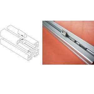 m4-m10  roll-in T slot elastic nut for aluminium profile accessories