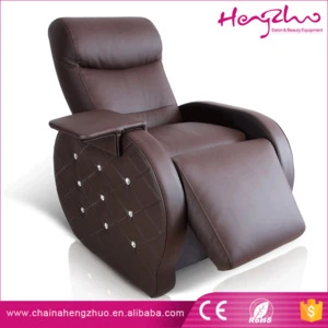 Maintenance Free Motorized Recline soft spa pedicure chair for facial massage