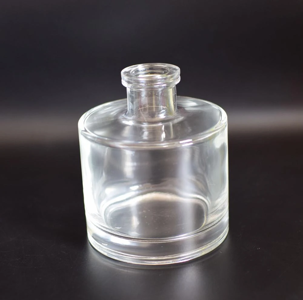 manufacture china 200ml round diffuser bottle glass with T- cork lid