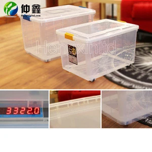manufacture waterproof home transparent plastic storage container