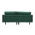 Import Manufacturer Quality Assurance Modern Velvet Sofa Set Luxury 3 Seater  Sofa Sets from China