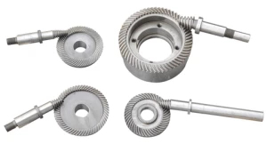 Manufacturer Stainless Steel Straight Bevel Gear Spiral Bevel Gear Cnc Machining Parts