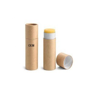 Manufacturer Wholesale OEM Custom Formula Makeup Private Label All Natural Honey Lip Balm Lipstick in Paper Tube