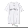 Manufacturers wholesale high quality Oversize mens shirts printed with digital print tee Casual style mens offwhite T-shirt