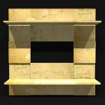 marble fireplace spain/chimenea de piedra Espana